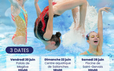 Mont-Blanc Natation est fier de vous présenter son gala de natation artistique 2025 !